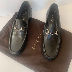 Men’s Gucci Loafers 12D Black Horsebit